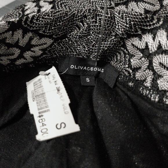 Silver and black Chevron Flare Pants - Picture 7 of 7